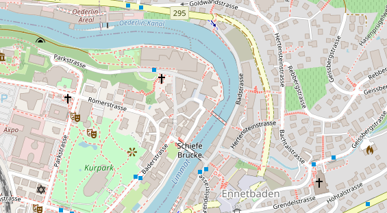 Restaurant auf Karte