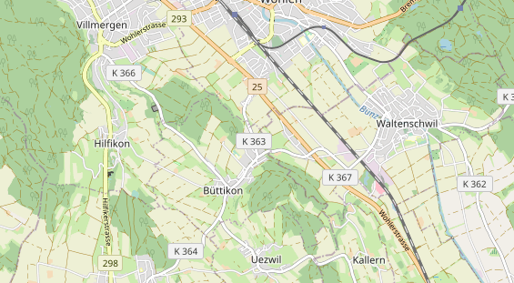 Restaurant auf Karte