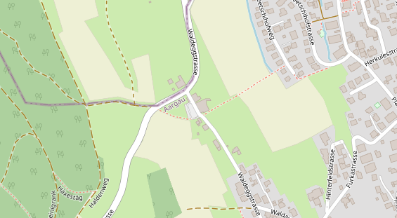 Restaurant auf Karte