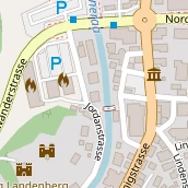 Restaurant auf Karte