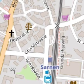 Restaurant auf Karte