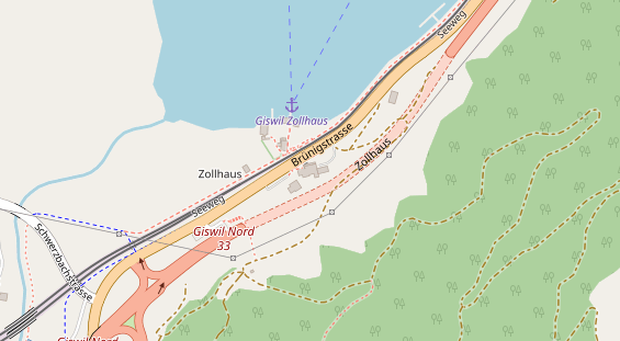 Restaurant auf Karte