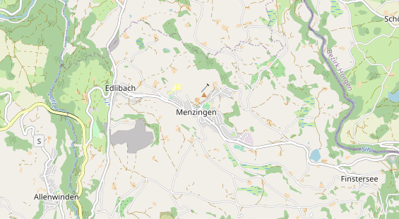 Restaurant auf Karte