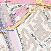 Restaurant auf Karte