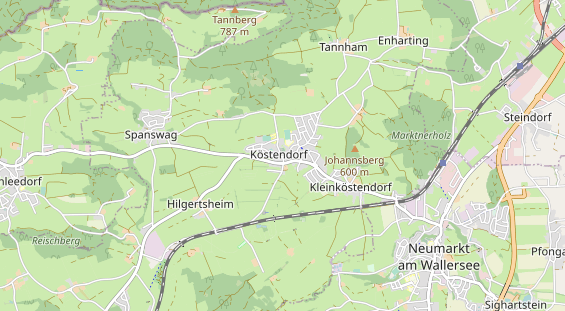 Restaurant auf Karte