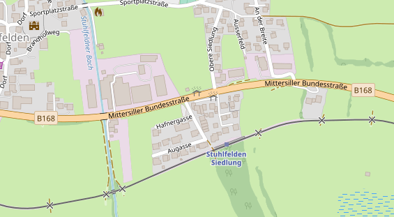 Restaurant auf Karte