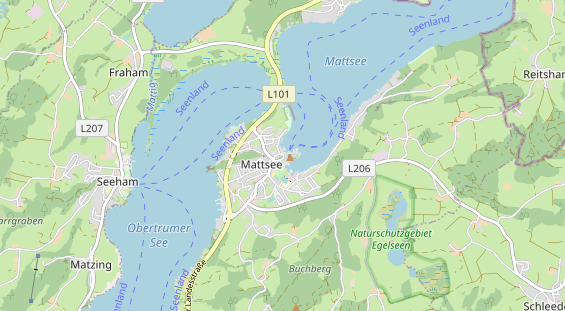 Restaurant auf Karte