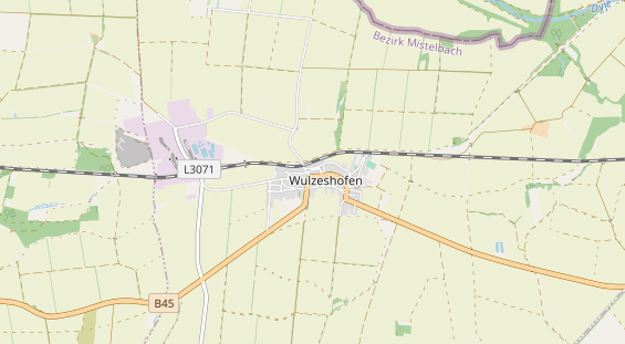 Restaurant auf Karte