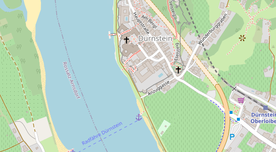 Restaurant auf Karte