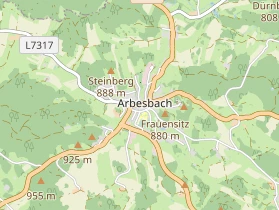 Restaurant auf Karte