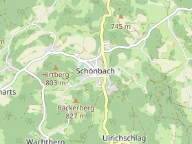Restaurant auf Karte