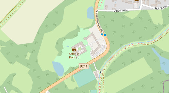 Restaurant auf Karte