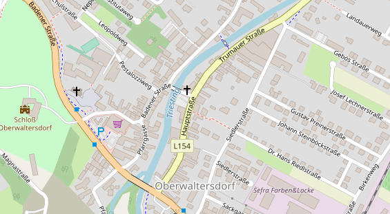 Restaurant auf Karte