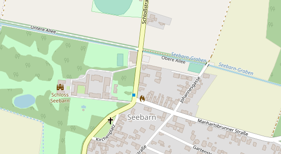 Restaurant auf Karte