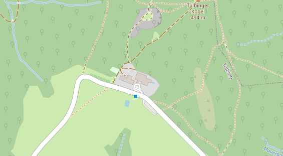 Restaurant auf Karte