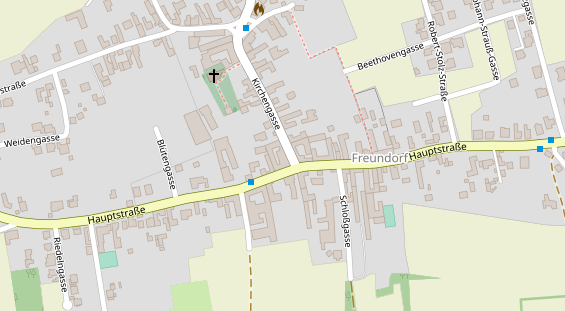 Restaurant auf Karte