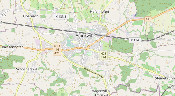 Restaurant auf Karte