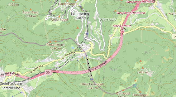 Restaurant auf Karte