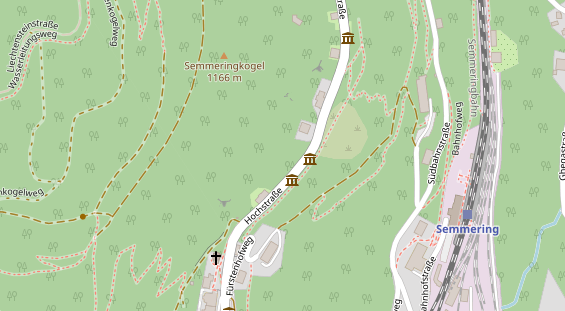 Restaurant auf Karte