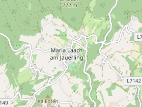 Restaurant auf Karte