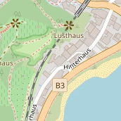 Restaurant auf Karte