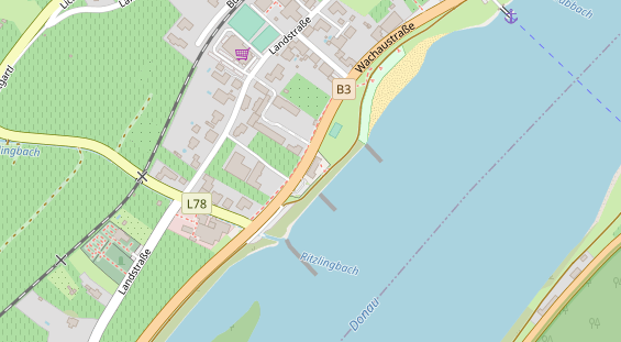 Restaurant auf Karte