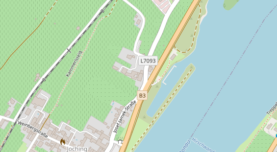 Restaurant auf Karte