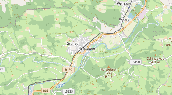 Restaurant auf Karte