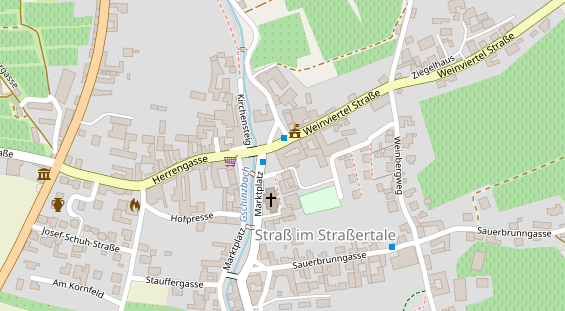 Restaurant auf Karte