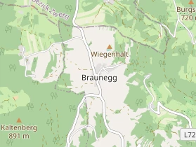 Restaurant auf Karte