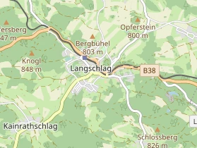 Restaurant auf Karte