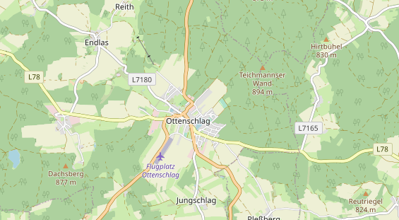 Restaurant auf Karte