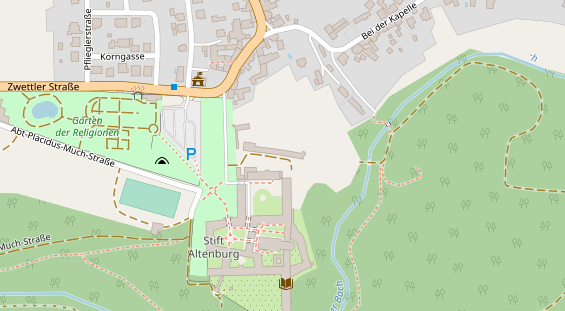 Restaurant auf Karte