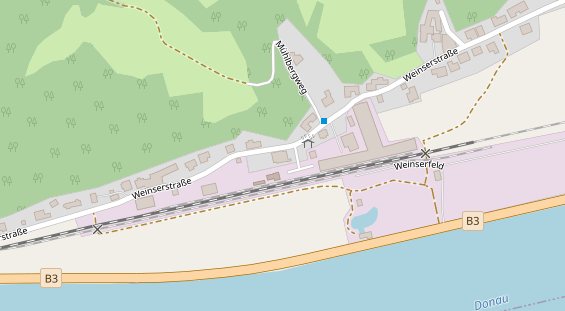 Restaurant auf Karte