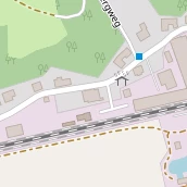 Restaurant auf Karte