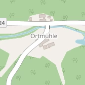Restaurant auf Karte