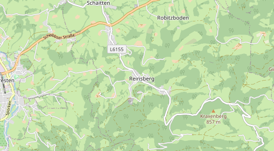 Restaurant auf Karte