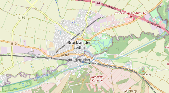 Restaurant auf Karte