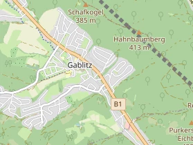 Restaurant auf Karte