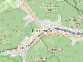 Restaurant auf Karte