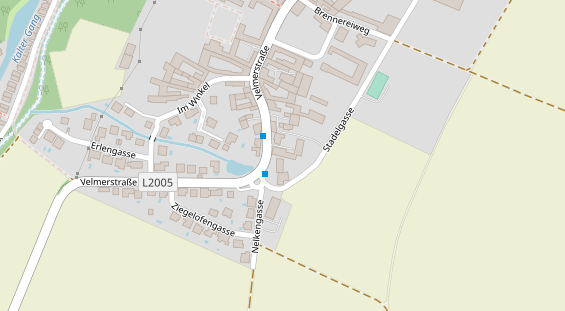 Restaurant auf Karte