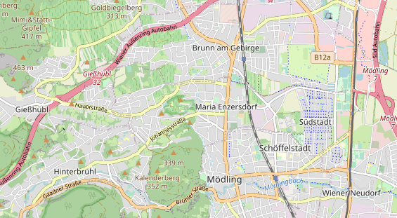 Restaurant auf Karte