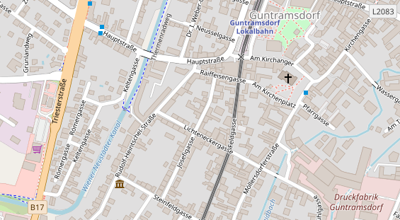 Restaurant auf Karte