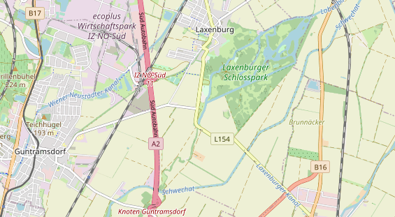 Restaurant auf Karte