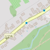 Restaurant auf Karte