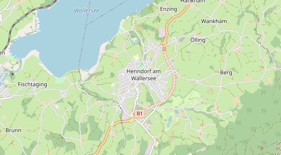 Restaurant auf Karte