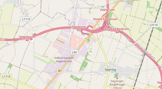 Restaurant auf Karte