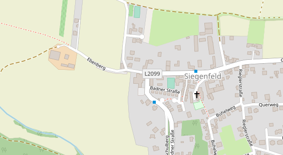 Restaurant auf Karte