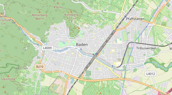 Restaurant auf Karte