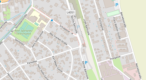 Restaurant auf Karte